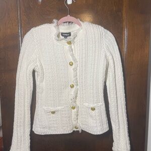 Express Women's White Sweater